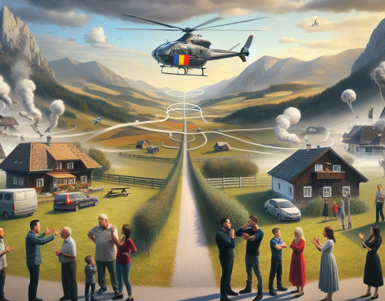 O familie de romani s a batut cu o familie de olandezi in Austria elicopter de urgenta chemat