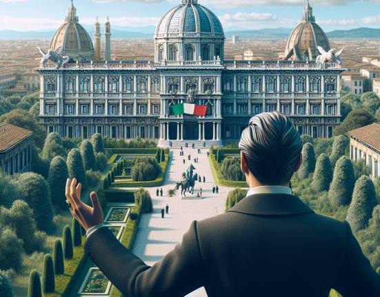 Presedintele Italiei intampinat la Palatul Cotroceni