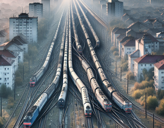 Trenurile de pe ruta Bucuresti Pitesti circula deviate inca o luna