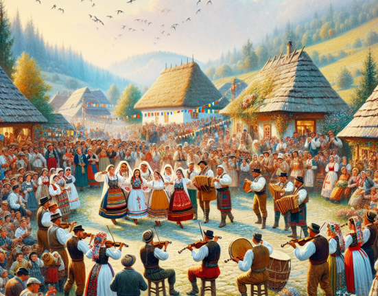 Festivalul de folclor „Iustina Baluteanu s a deschis la Bustuchin