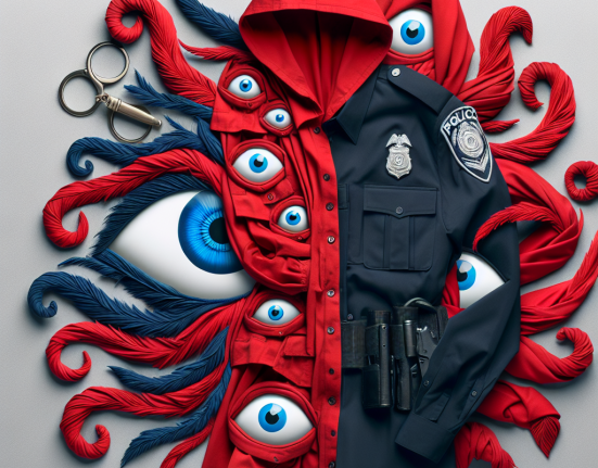 Hainele rosii protejeaza impotriva deochiului si uniforme politie