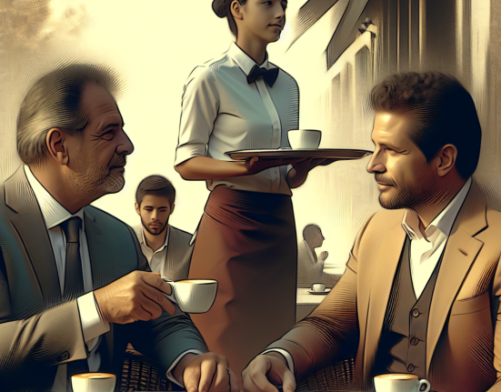 Ciolacu si Grindeanu si au comandat cafea la terasa