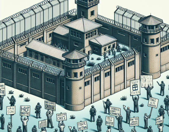 Protest la Penitenciarul Maxima Siguranta Craiova