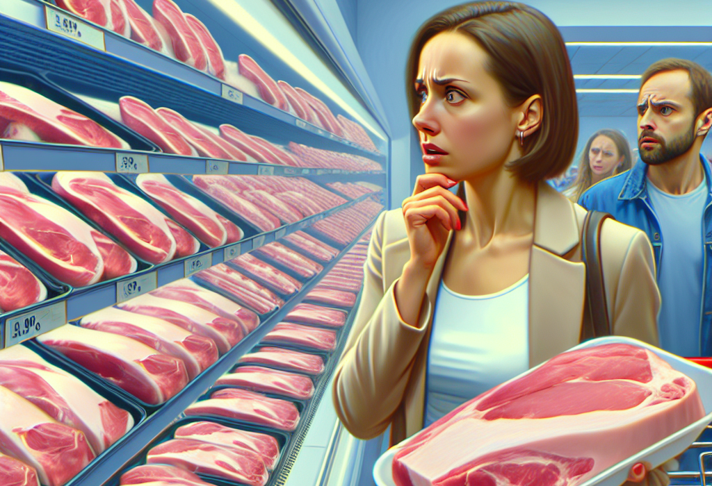 Ana Birchal nu stie pretul unui kilogram de carne de porc