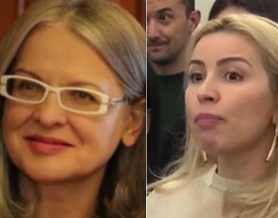 Fosta sotie a lui Dumitru Buzatu si un ex secretar de stat PSD printre protestatari in Senat