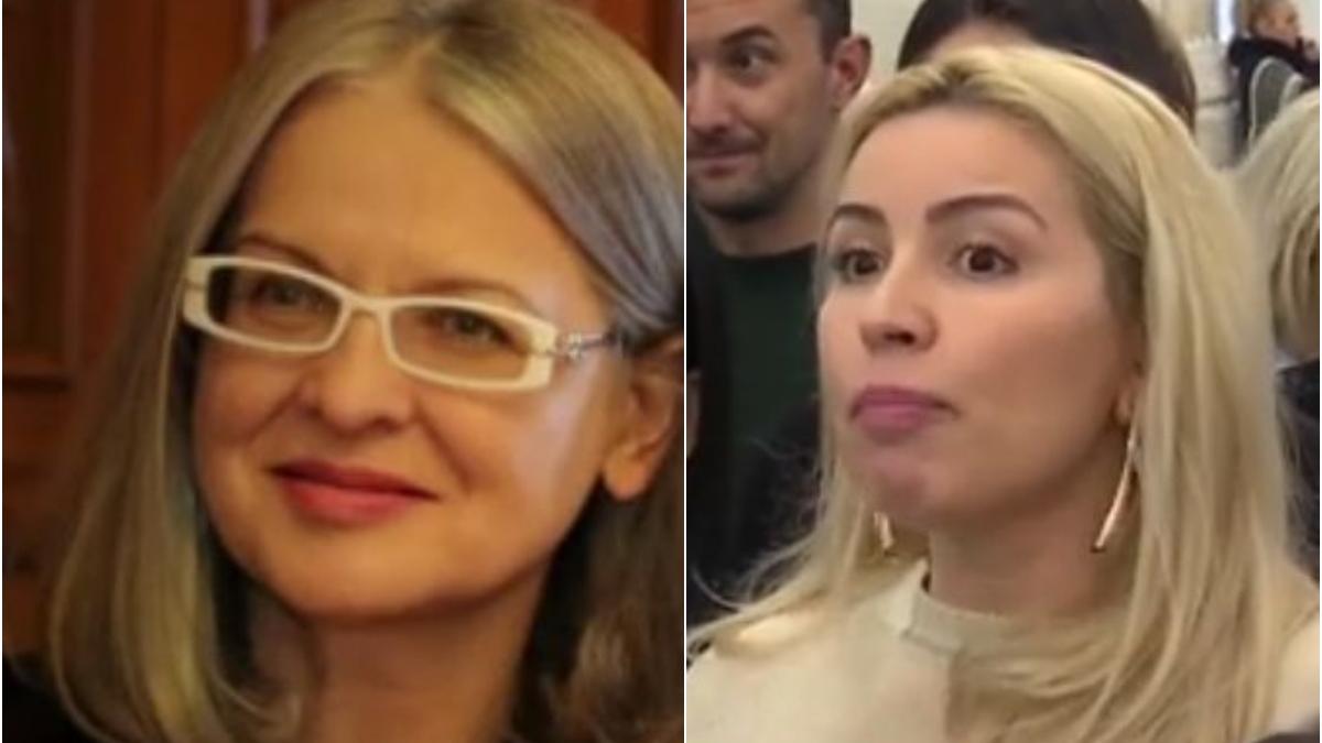 Fosta sotie a lui Dumitru Buzatu si un ex secretar de stat PSD printre protestatari in Senat