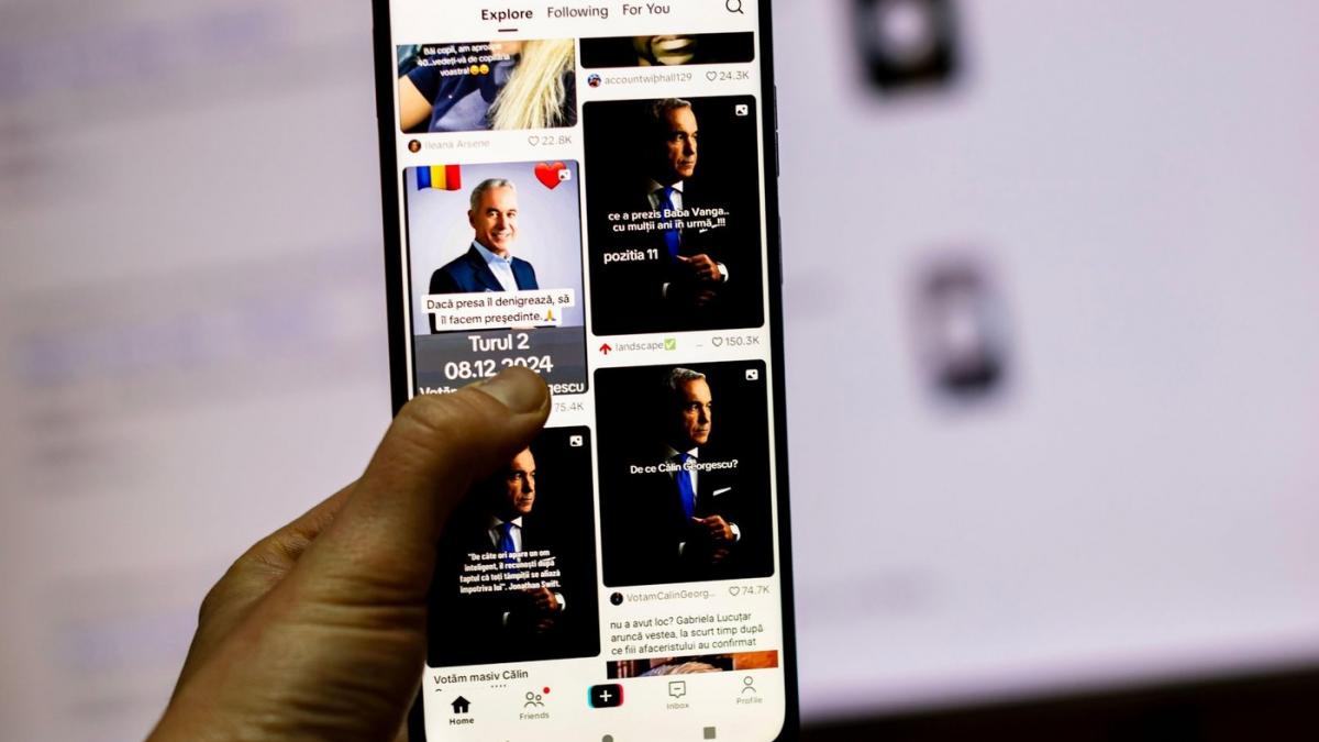 DOCUMENT Guvernul arata manipularea TikTok pentru Calin Georgescu