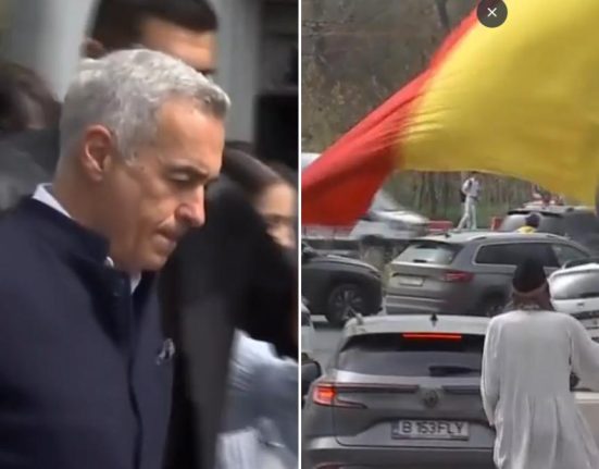 Calin Georgescu a mers la Politie de ziua lui