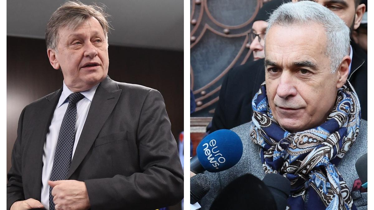 Sondaj Calin Georgescu si Crin Antonescu favoriti pentru turul 2 prezidential