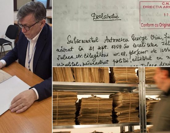 Cum arata declaratia lui Crin Antonescu la Securitate