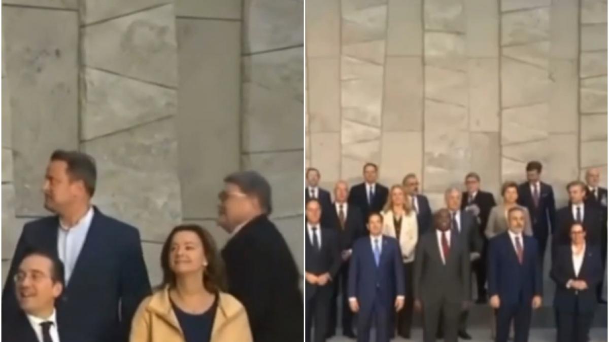 Emil Hurezeanu aproape sa rateze fotografia de grup la Bruxelles Mark Rutte l a strigat
