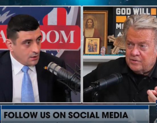 Interviu halucinant al lui George Simion cu Steve Bannon