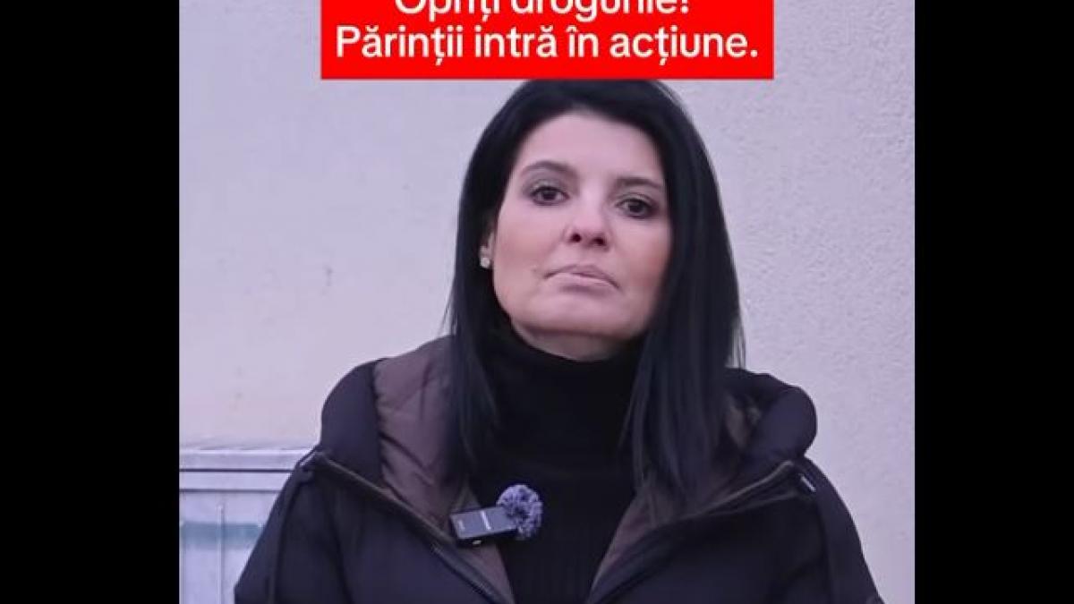 Lavinia Sandru infiinteaza o brigada antidrog Adresa pentru informatii despre droguri in scoli