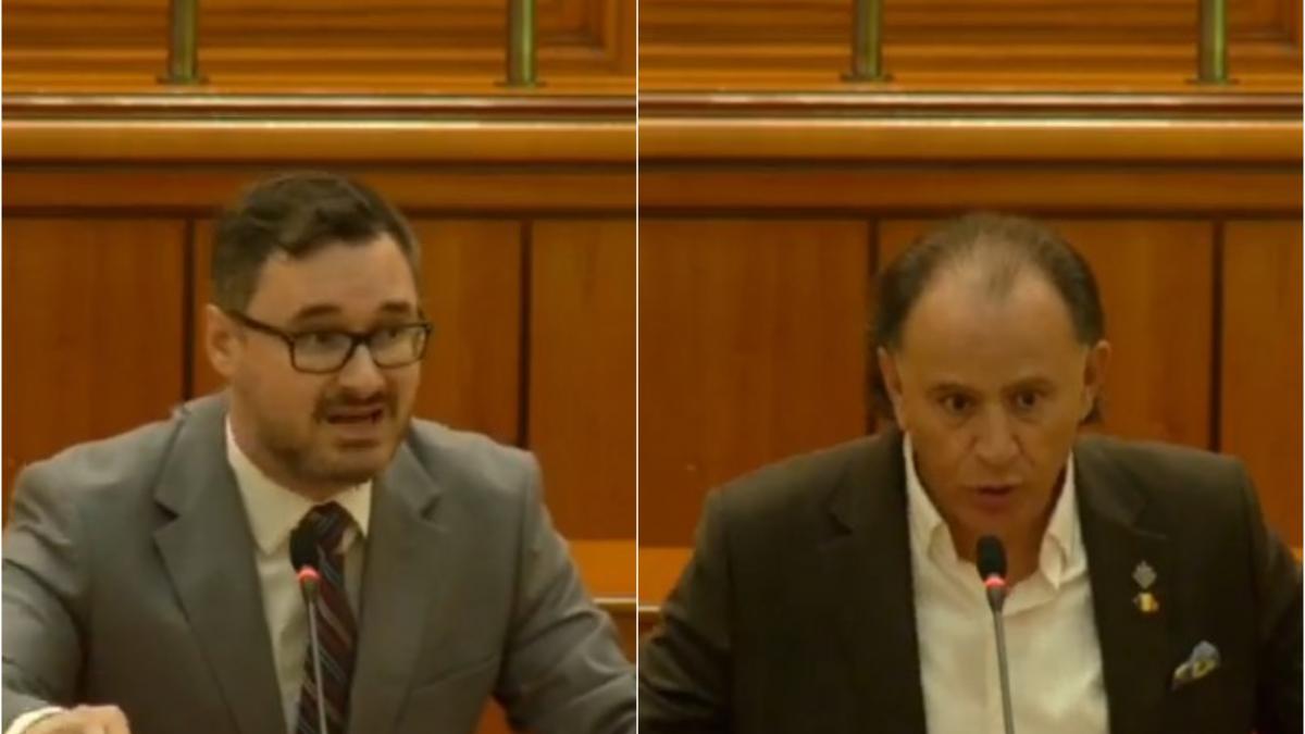 AUR contra AUR in Parlament Tanasa Nu vreau azilanti si refugiati Murad Dati afara 5000 de medici arabi