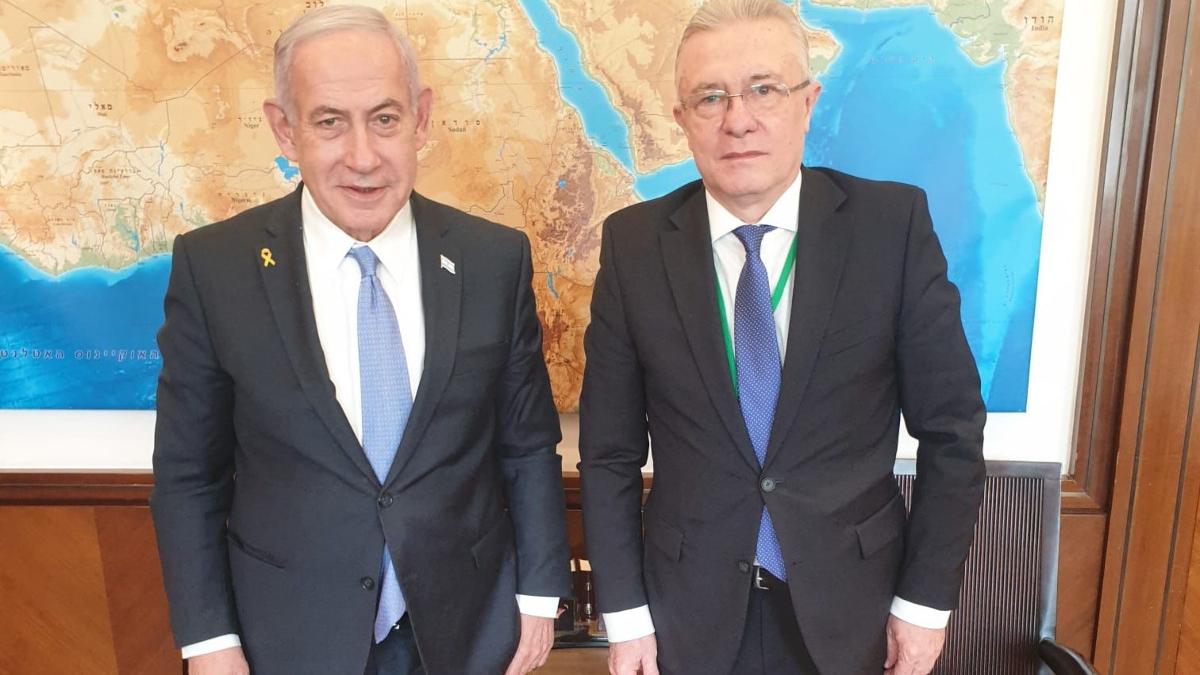 Cristian Diaconescu a intalnit pe Benjamin Netanyahu Relatia Romania Israel ramane solida