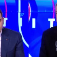 George Simion s a blocat in franceza la TV