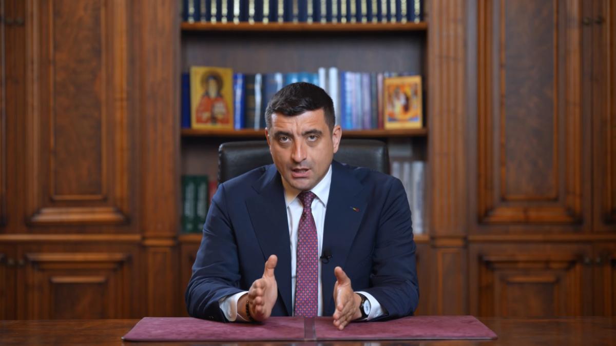 George Simion si biroul copiat de la Calin Georgescu