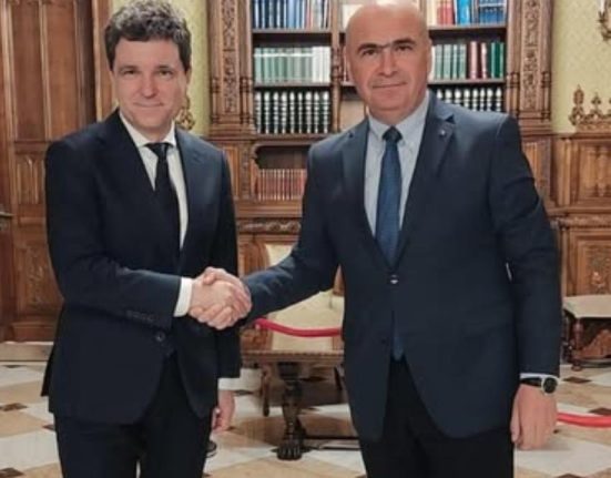 Nicusor Dan si Ilie Bolojan sau intalnit la Cotroceni