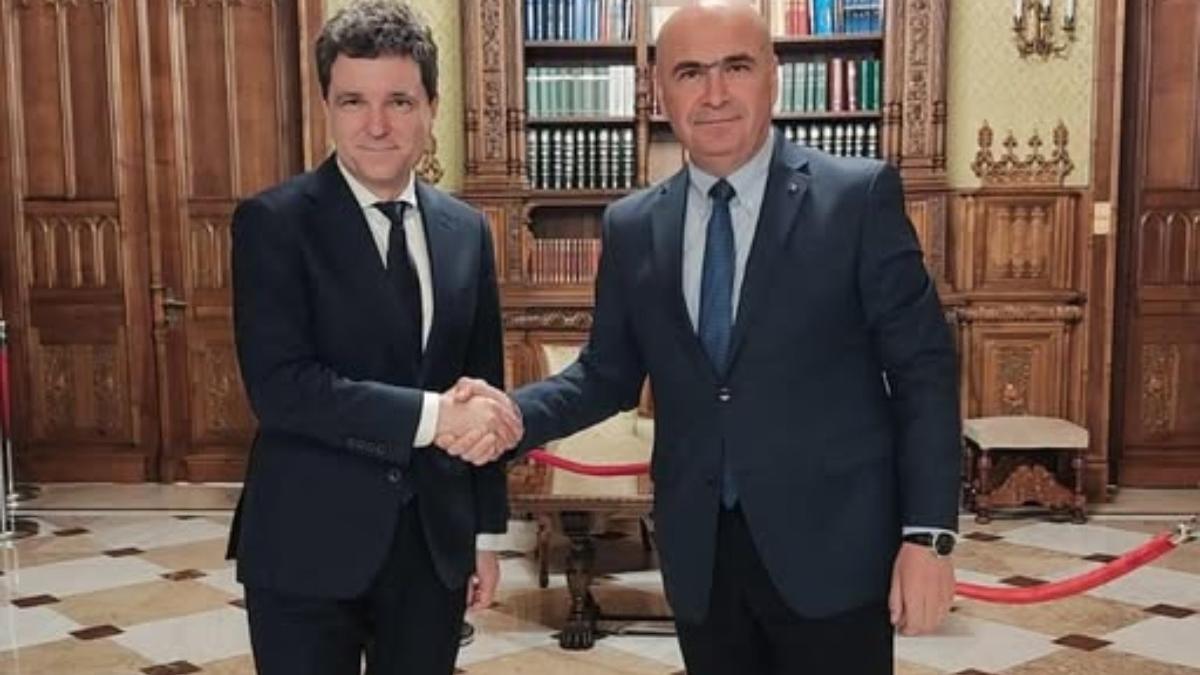 Nicusor Dan si Ilie Bolojan sau intalnit la Cotroceni
