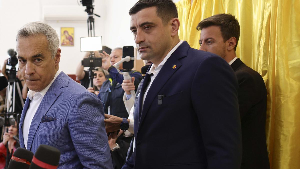 Romania la vot 4 mai 2025 Imagini ale candidatilor si alegatorilor