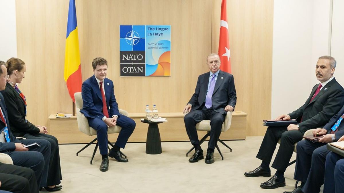 Nicusor Dan s a ntalnit la Haga cu Erdogan