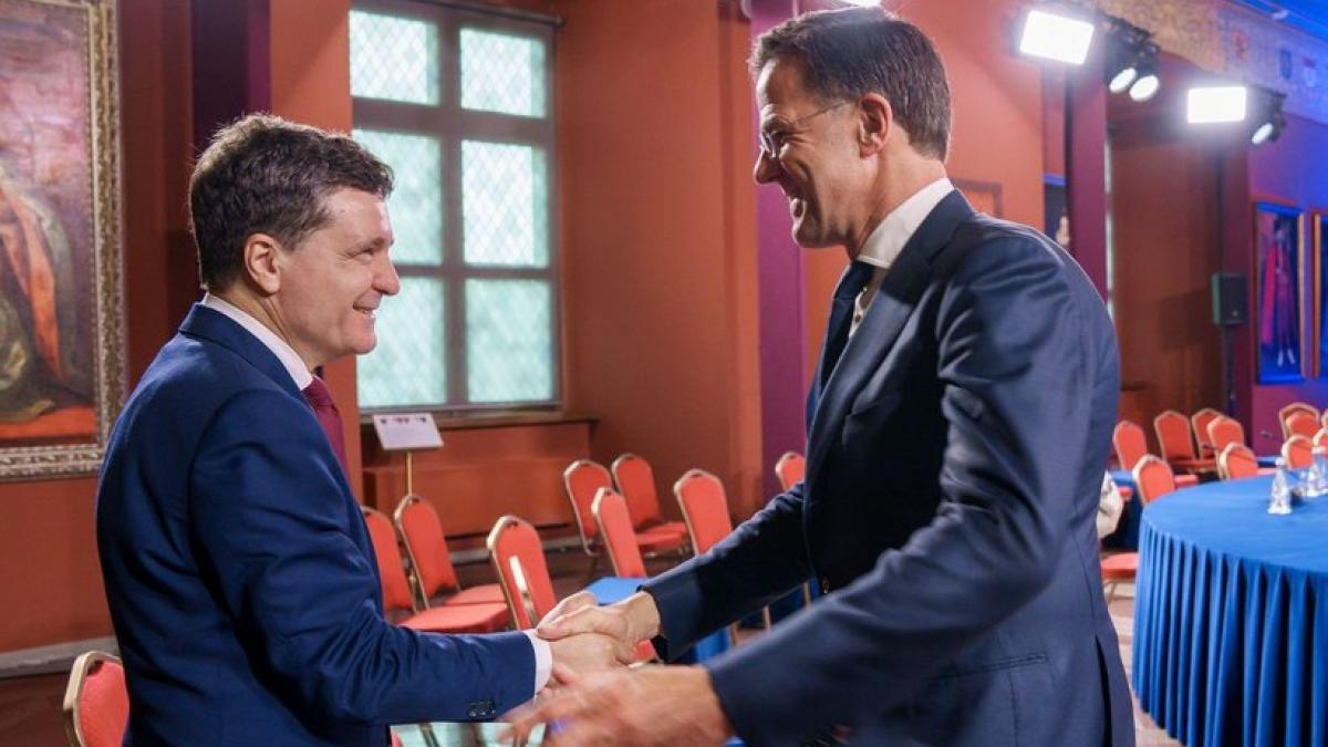 Presedintele Nicusor Dan la primul summit NATO de la Haga