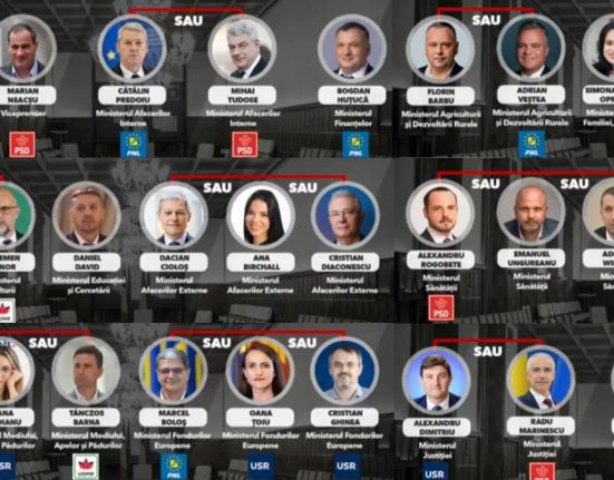 Prima schia a guvernului lui Nicusor Dan
