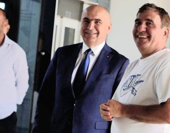 Ilie Bolojan l a vizitat pe Gheorghe Hagi