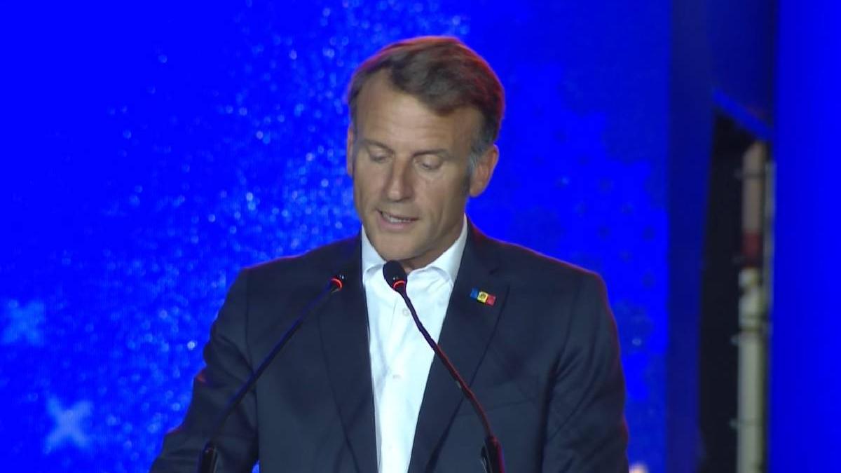 Macron discurs in romana la Chisinau Inima Europei bate mai puternic ca niciodata aici