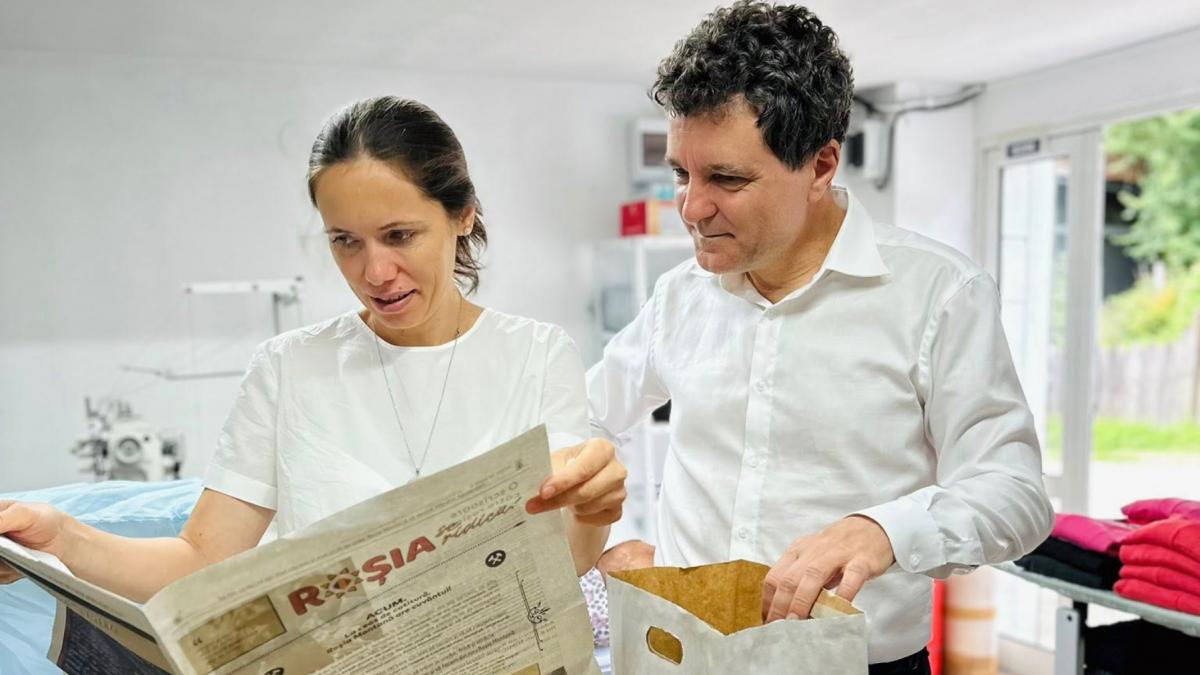 Nicisor Dan a vizitat un atelier din Rosia Montana