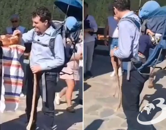 Nicusor Dan vizita la manastirea Arsenie Boca
