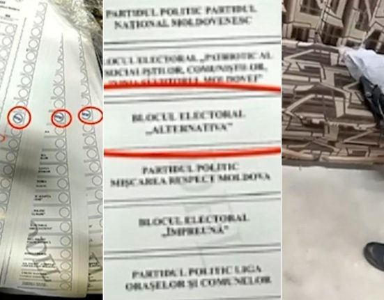 Buletine de vot pregatite pentru metoda Caruselul
