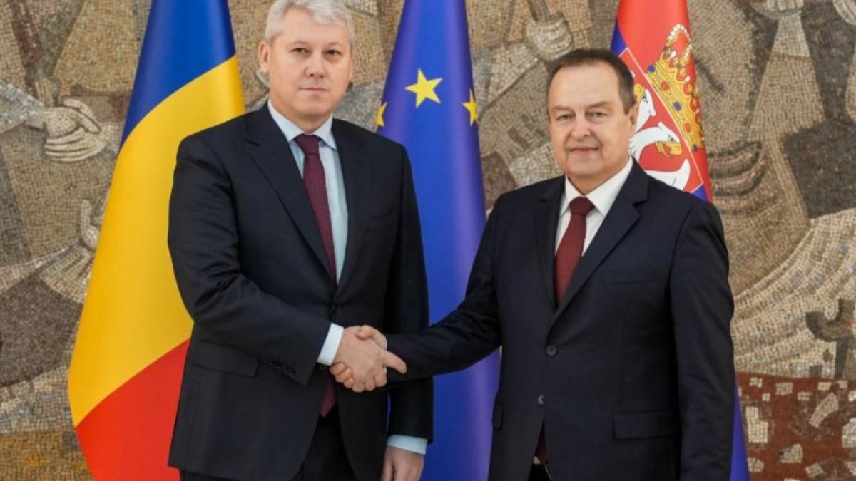 Catalin Predoiu si ministrul sarbu de Interne sau intalnit