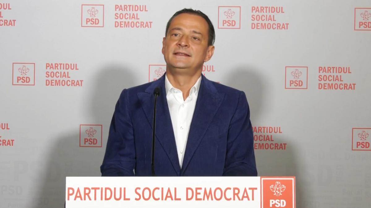 Daniel Baluta candidatul PSD la Primaria Bucuresti