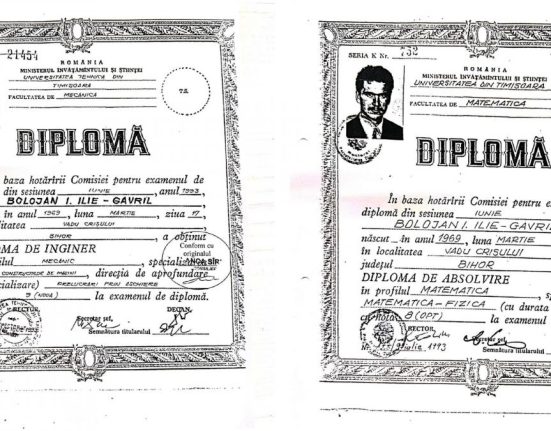 Ilie Bolojan a postat diplomele pe Facebook
