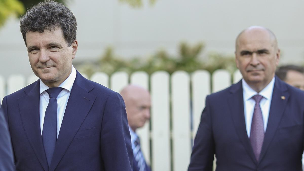 Ilie Bolojan discută cu Nicușor Dan la Cotroceni 1 Ilie Bolojan discuta cu Nicusor Dan la Cotroceni