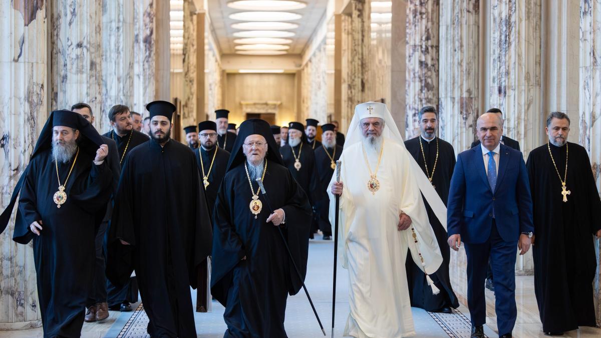 Ilie Bolojan s a intalnit cu Patriarhul Bartolomeu I si Daniel