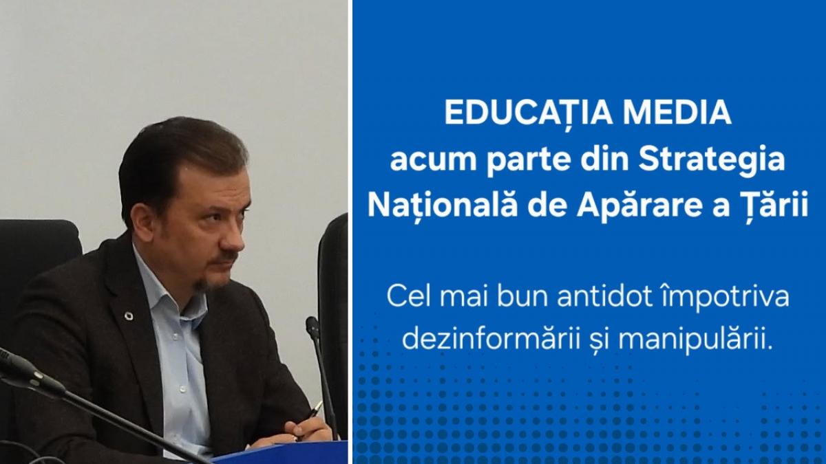 CNA Educatia media in noua Strategie Nationala de Aparare necesara