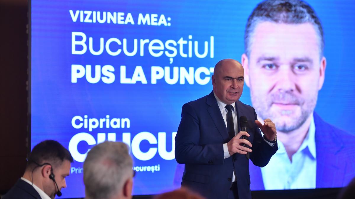 Ciprian Ciucu si a anuntat oficial candidatura pentru Primaria Capitalei