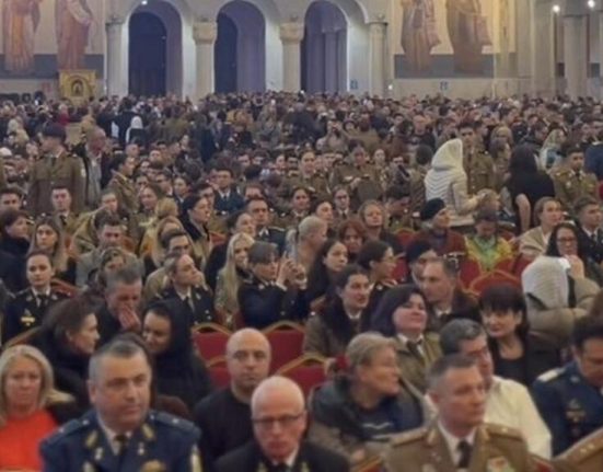Melodie pe versuri de Radu Gyr interpretata in Catedrala Nationala