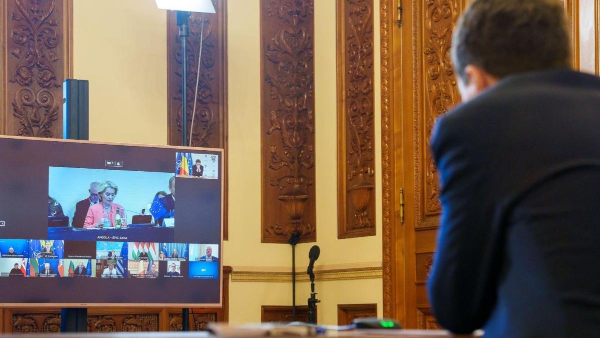 Nicuzor Dan a cerut liderilor UE sa includa Moldova si Romania in negocierile pentru Ucraina