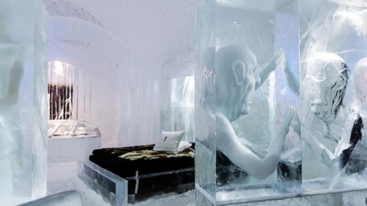 Ai dormi la minus 5 grade Celsius Hoteluri de gheata