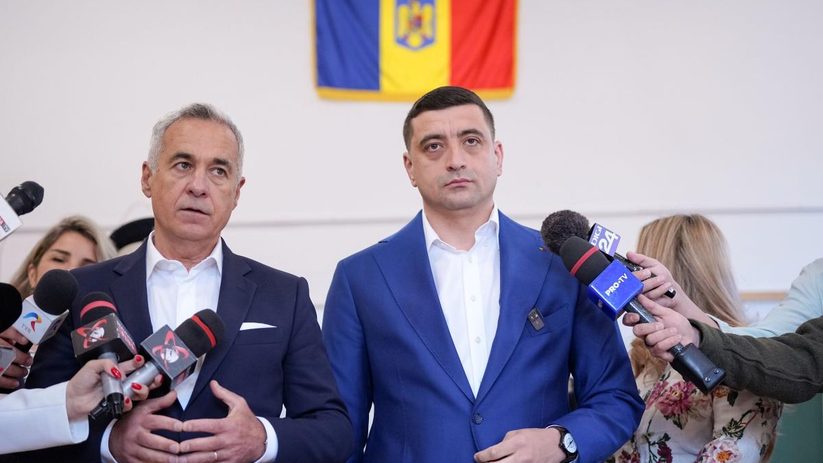 Calin Georgescu si George Simion revin la Alba Iulia