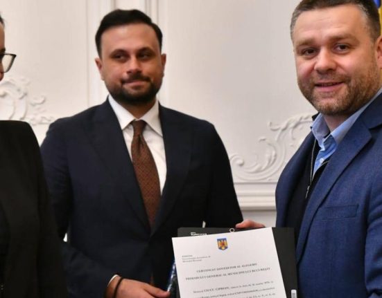 Ciprian Ciucu a primit certificatul de ales de la Biroul Electoral