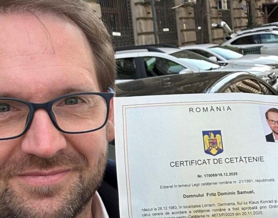 Dominic Fritz a obtinut cetatenia romana Am depus juramantul