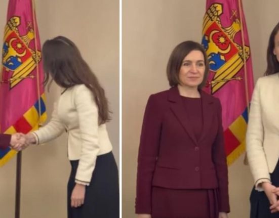 Maia Sandu si Oana Toiu intalnire la Chisinau