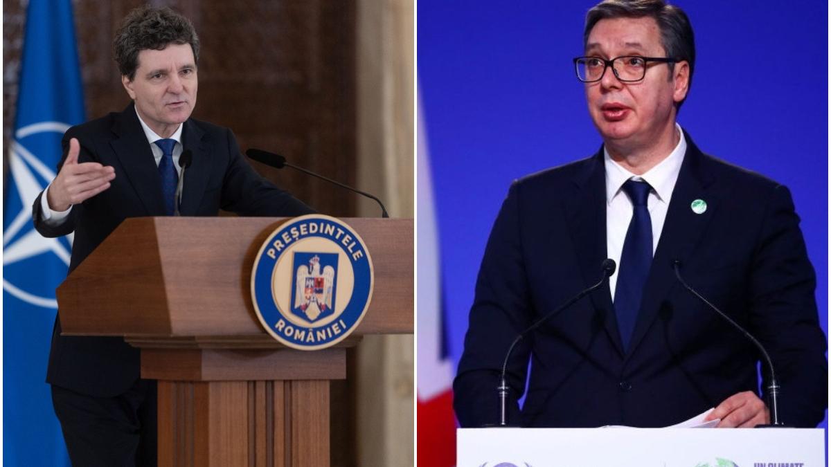 Nicusor Dan si Aleksandar Vucic au discutat despre proiectele bilaterale Romania Serbia