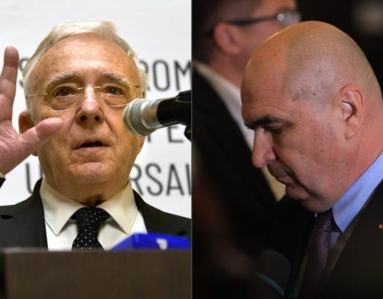 Premierul Ilie Bolojan a avut o intalnire la BNR cu guvernatorul Mugur Isarescu pentru a discuta despre bugetul pe 2026