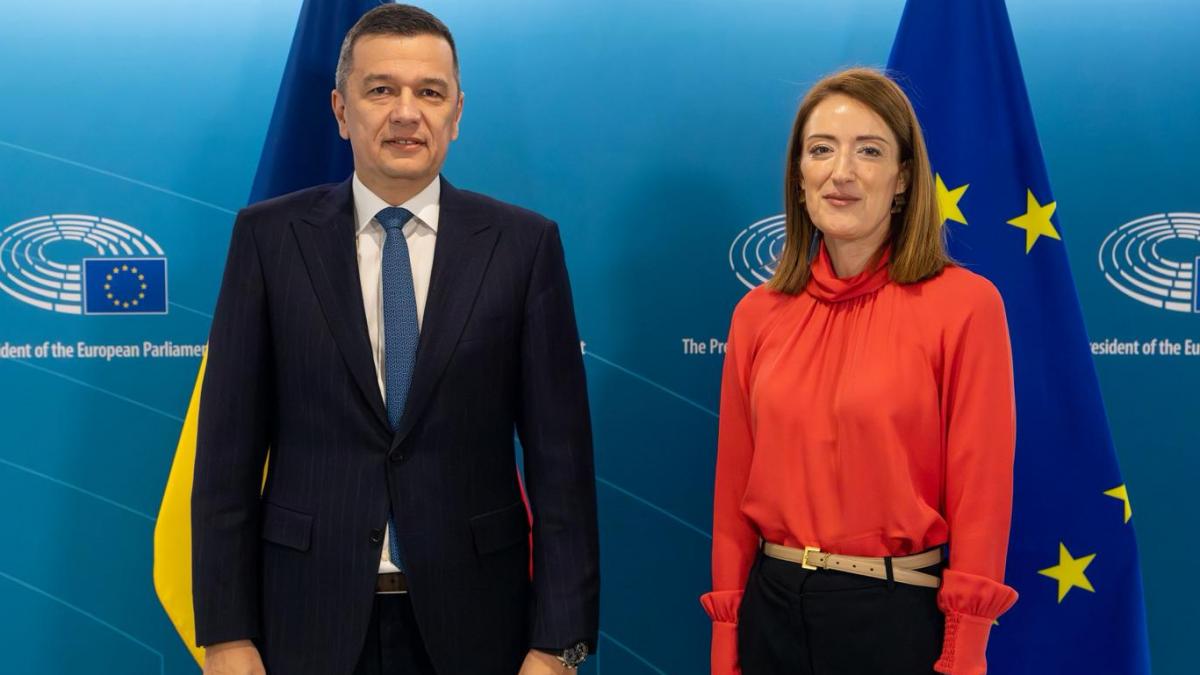 Grindeanu s a lamentat de Coalitie la Bruxelles in fata Robertei Metsola si a acuzat o