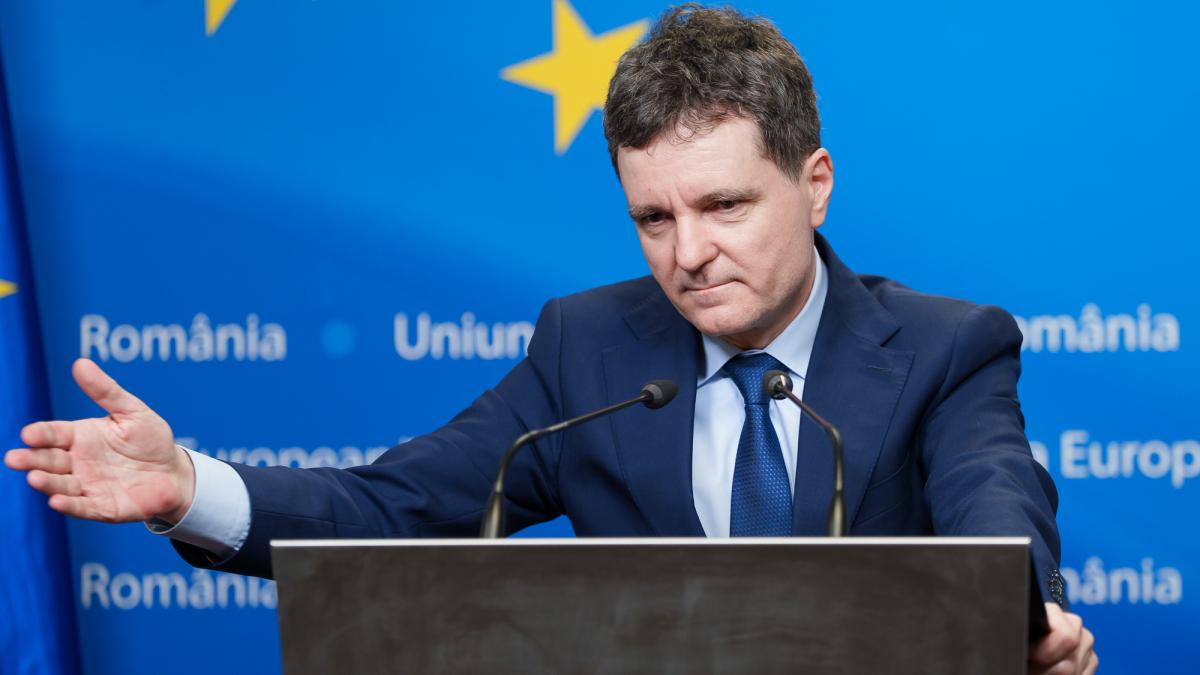 Nicisor Dan se intalneste cu Mark Rutte la sediul NATO cu ocazia discutiilor premergatoare summitului de